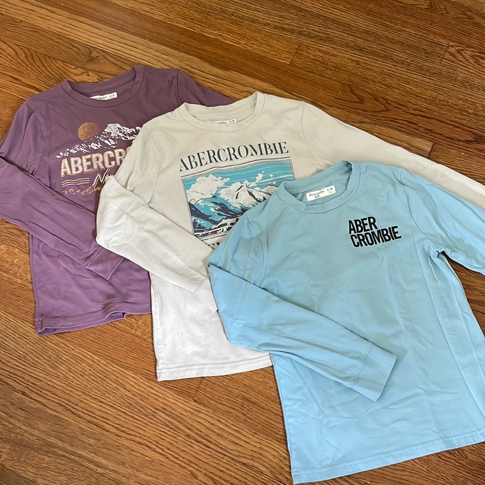Abercrombie Kids Long Sleeve Tee Lot